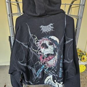 Darc Sport X Marvel Venom Anti-Hero Zip-Up Hoodie